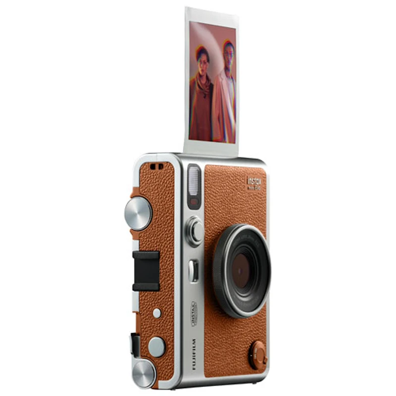 Fujifilm Instax mini Evo Instant Camera - Brown