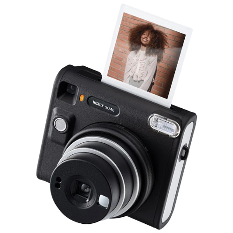 Fujifilm Instax SQUARE SQ40 Instant Camera - Black
