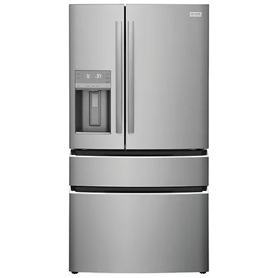 Réfrigérateur à deux portes 26,3 pi³ 36 po avec distributeur de glaçons et d'eau Gallery de Frigidaire (GRMS2773AF) - Acier inoxydable
