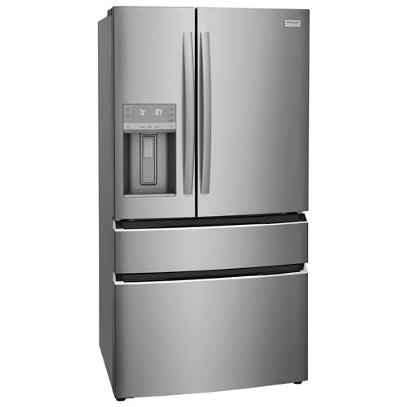 Réfrigérateur à deux portes 26,3 pi³ 36 po avec distributeur de glaçons et d'eau Gallery de Frigidaire (GRMS2773AF) - Acier inoxydable