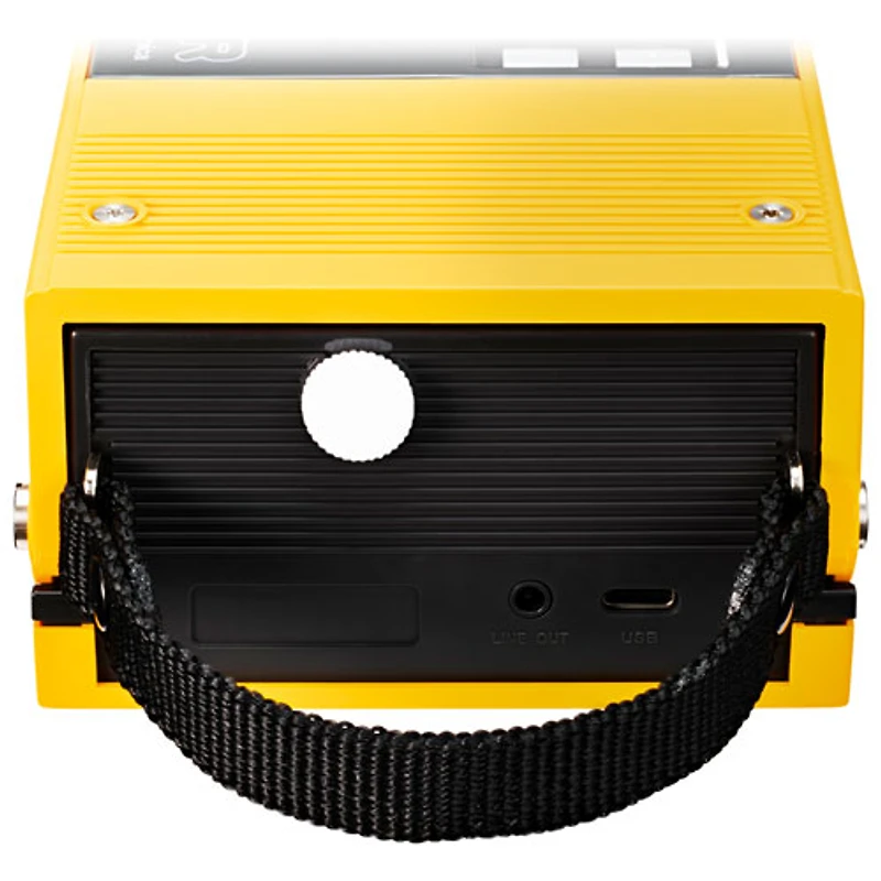 Tourne-disque portatif Bluetooth AT-SB727 Sound Burger d'Audio-Technica - Jaune