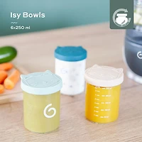 Babymoov Isy Glass Storage Bowl - 6-Pack
