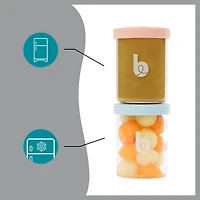 Bol de conservation en verre Isy de Babymoov - Ensemble de 6