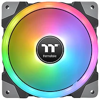 Ventilateur RVB de 120 mm Swafan EX12 de Thermaltake pour boîtier d'ordinateur - Noir