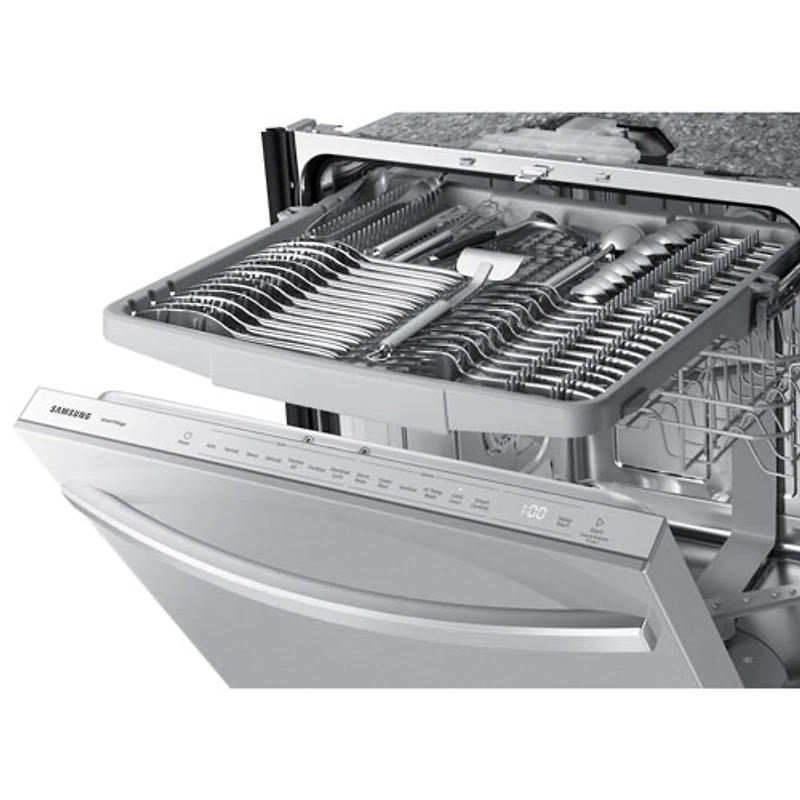 Samsung 24" 46dB Built-In Dishwasher with Third Rack (DW80CG5451SRAA) - Stainless Steel