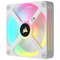 Corsair iCUE Link QX120 RGB 120mm PWM Triple Fans Starter Kit - White