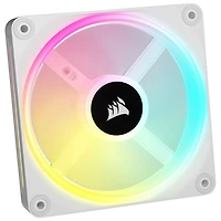 Corsair iCUE Link QX120 RGB 120mm PWM Triple Fans Starter Kit - White