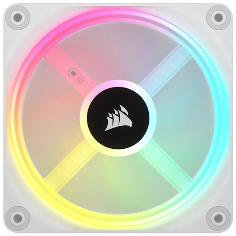 Corsair iCUE Link QX120 RGB 120mm PWM Fan Expansion Kit - White