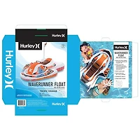 Hurley Wave Runner Pool Float (1531015B) - Orange