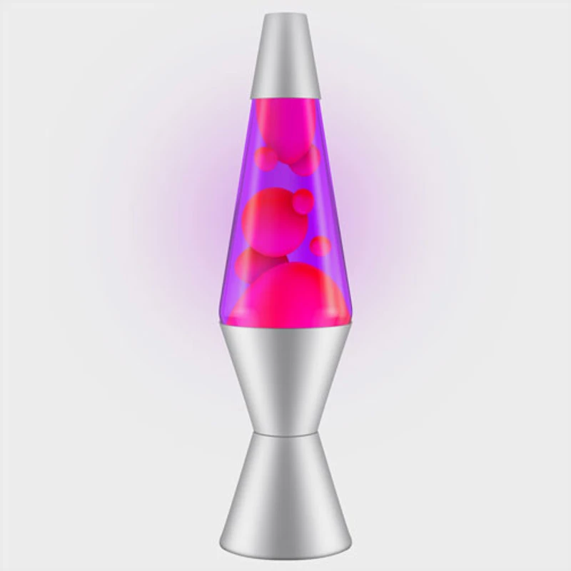 Lava Lite 14.5" Lava Lamp - Pink/Purple