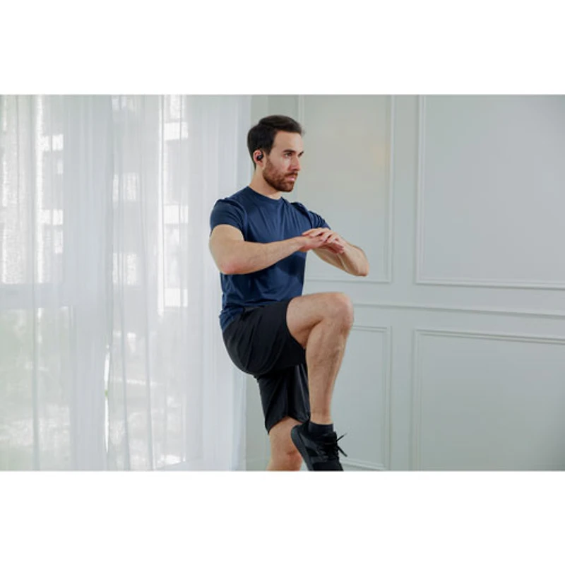 Shokz OpenFit Open-Ear True Wireless Earbuds - Black