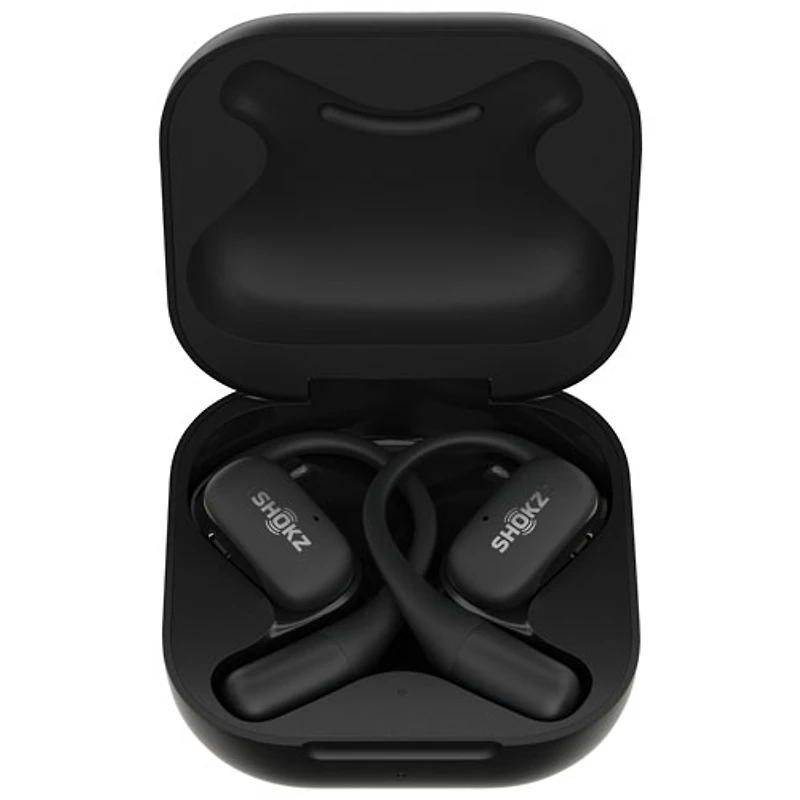 Shokz OpenFit Open-Ear True Wireless Earbuds - Black