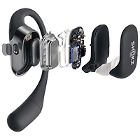 Shokz OpenFit Open-Ear True Wireless Earbuds - Black