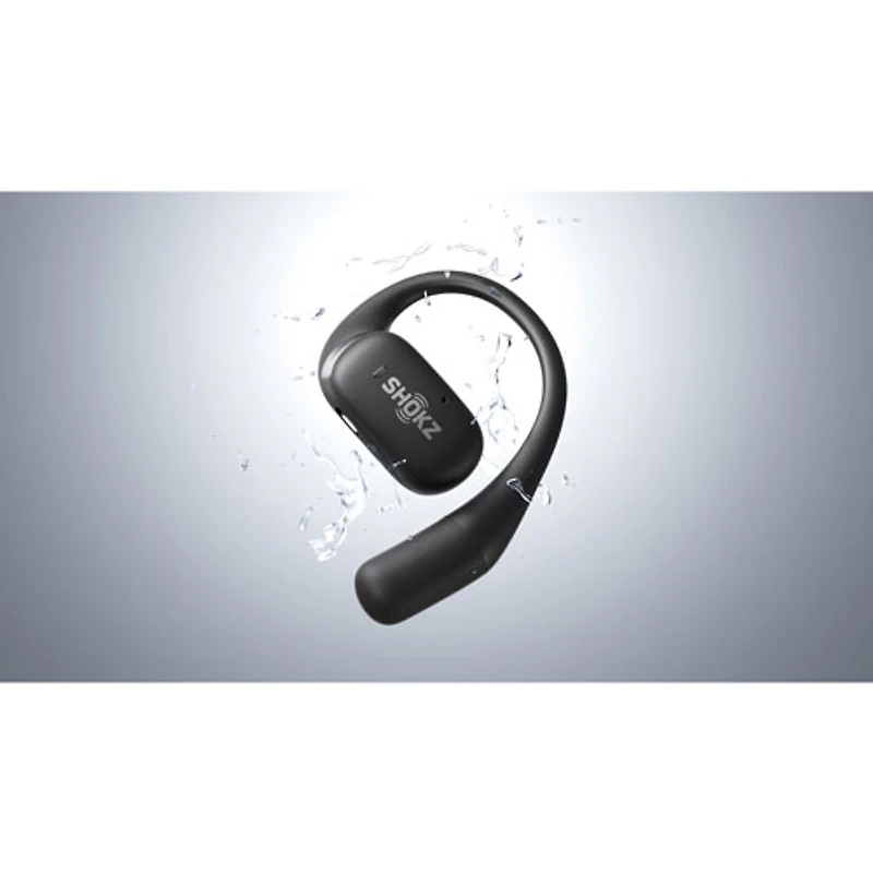 Shokz OpenFit Open-Ear True Wireless Earbuds - Black