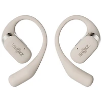 Écouteurs ouverts 100 % sans fil OpenFit de Shokz - Beige