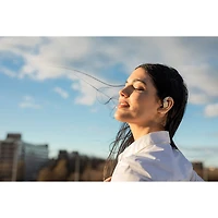 Écouteurs ouverts 100 % sans fil OpenFit de Shokz - Beige