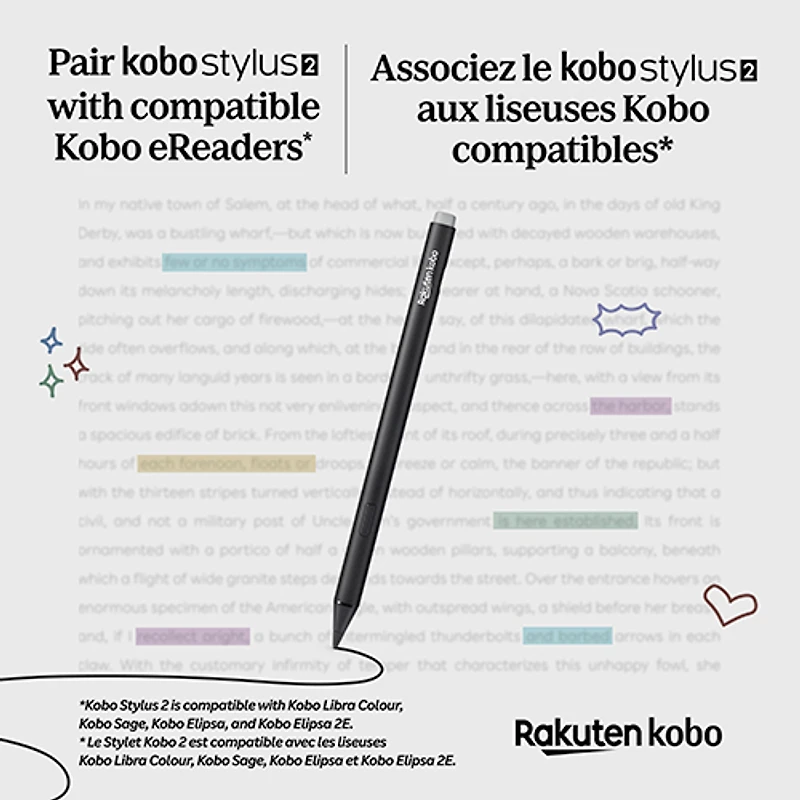 Kobo Stylus 2 for Kobo Sage & Kobo Libra Colour