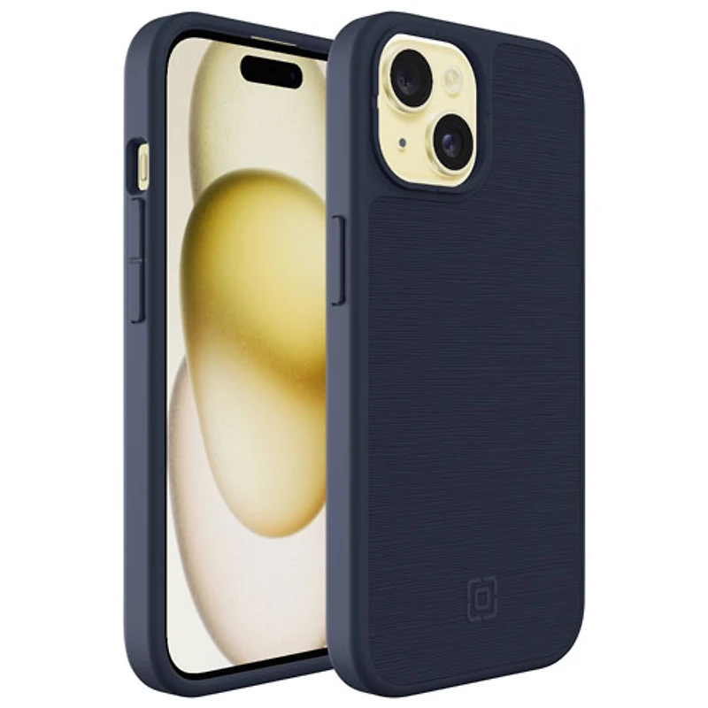 Incipio Cru Fitted Hard Shell Case with MagSafe for iPhone 16e/15/14/13 - Navy