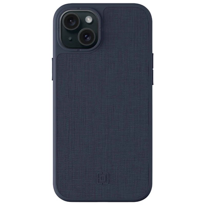Incipio Cru Fitted Hard Shell Case with MagSafe for iPhone 15 Plus - Navy