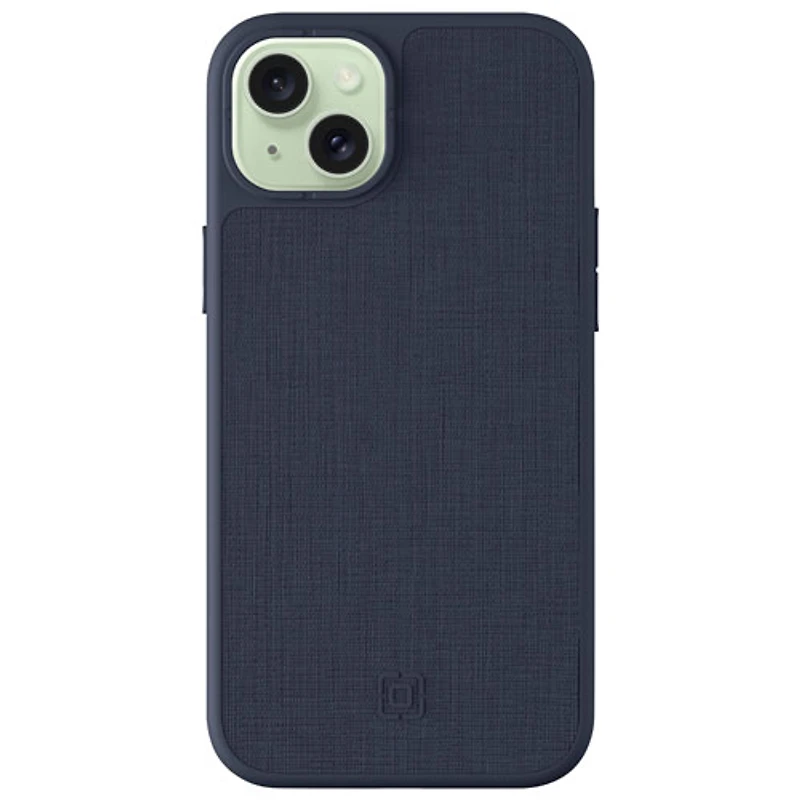 Incipio Cru Fitted Hard Shell Case with MagSafe for iPhone 15 Plus - Navy