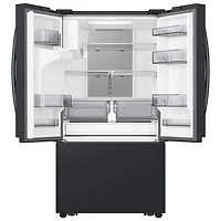 Samsung 36" 30.5 Cu. Ft. French Door Refrigerator w/ Water & Ice Dispenser(RF32CG5400MTAA) - Black Stainless