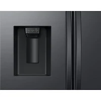 Samsung 36" 30.5 Cu. Ft. French Door Refrigerator w/ Water & Ice Dispenser(RF32CG5400MTAA) - Black Stainless