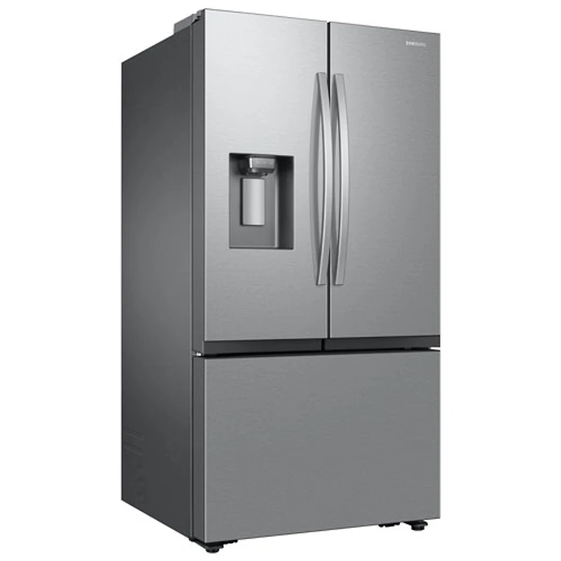 Réfrigérateur à deux portes de 30,5 pi³ et 36 po avec distributeur d'eau et de glaçons de Samsung (RF32CG5400SRAA) - Inox