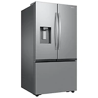 Réfrigérateur à deux portes de 30,5 pi³ et 36 po avec distributeur d'eau et de glaçons de Samsung (RF32CG5400SRAA) - Inox