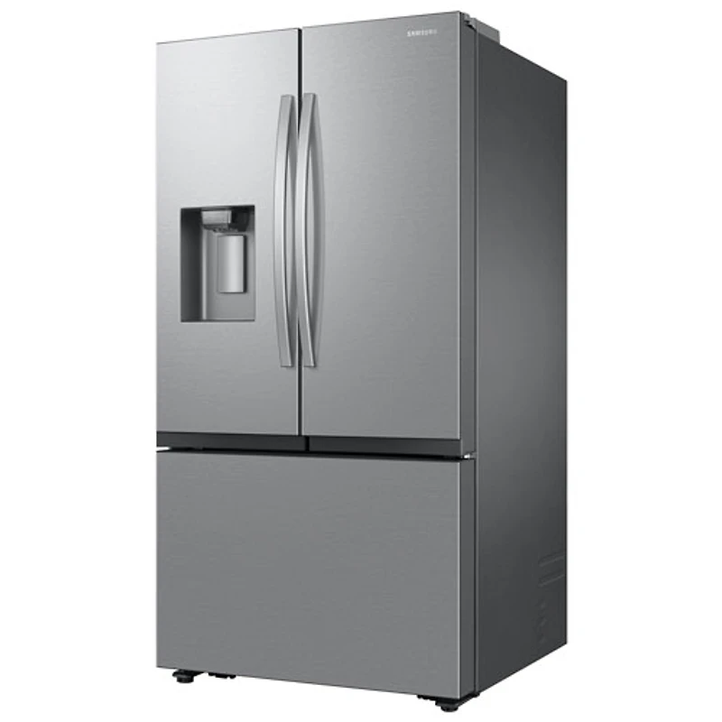 Réfrigérateur à deux portes de 30,5 pi³ et 36 po avec distributeur d'eau et de glaçons de Samsung (RF32CG5400SRAA) - Inox
