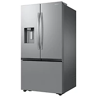 Réfrigérateur à deux portes de 30,5 pi³ et 36 po avec distributeur d'eau et de glaçons de Samsung (RF32CG5400SRAA) - Inox