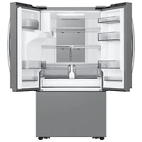 Réfrigérateur à deux portes de 30,5 pi³ et 36 po avec distributeur d'eau et de glaçons de Samsung (RF32CG5400SRAA) - Inox