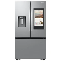 Réfrigérateur à deux portes de 30 pi³ et 36 po avec distributeur d'eau et de glaçons de Samsung (RF32CG5900SRAC) - Inox