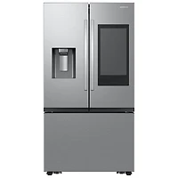 Réfrigérateur à deux portes de 30 pi³ et 36 po avec distributeur d'eau et de glaçons de Samsung (RF32CG5900SRAC) - Inox