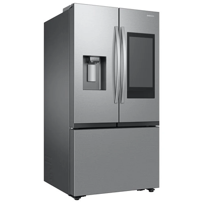 Réfrigérateur à deux portes de 30 pi³ et 36 po avec distributeur d'eau et de glaçons de Samsung (RF32CG5900SRAC) - Inox