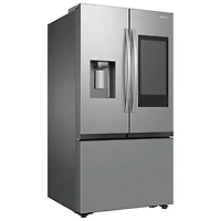 Réfrigérateur à deux portes de 30 pi³ et 36 po avec distributeur d'eau et de glaçons de Samsung (RF32CG5900SRAC) - Inox