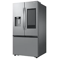 Réfrigérateur à deux portes de 30 pi³ et 36 po avec distributeur d'eau et de glaçons de Samsung (RF32CG5900SRAC) - Inox