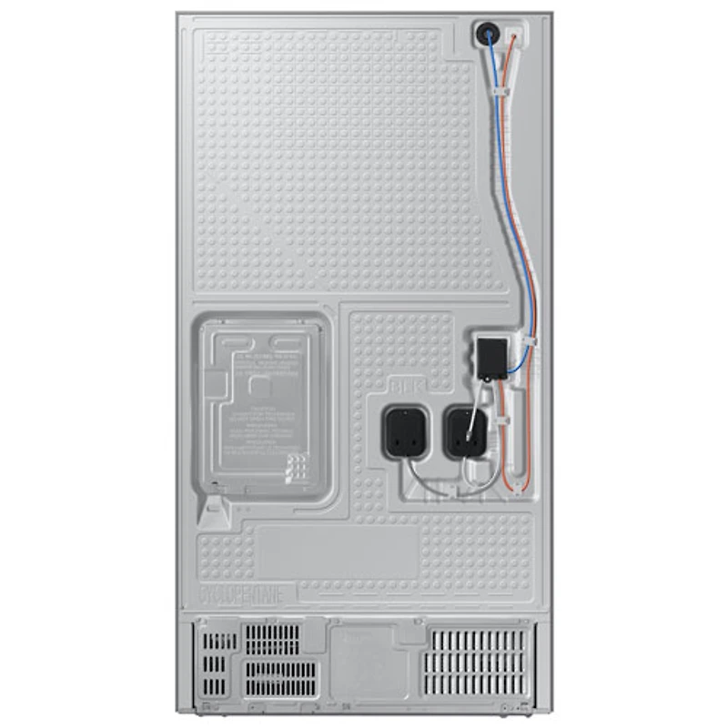 Réfrigérateur à deux portes de 30 pi³ et 36 po avec distributeur d'eau et de glaçons de Samsung (RF32CG5900SRAC) - Inox