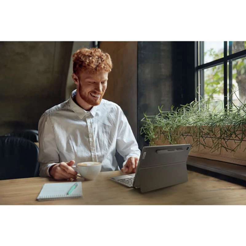 Tablette ChromeOS IdeaPad Duet 3 de 128 Go de Lenovo avec clavier (processeur octocoeur SnapDragon 7c) - Gris tempête - Exclusivité de Best Buy