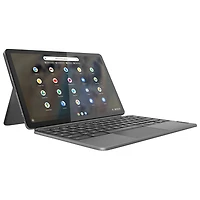 Tablette ChromeOS IdeaPad Duet 3 de 128 Go de Lenovo avec clavier (processeur octocoeur SnapDragon 7c) - Gris tempête - Exclusivité de Best Buy