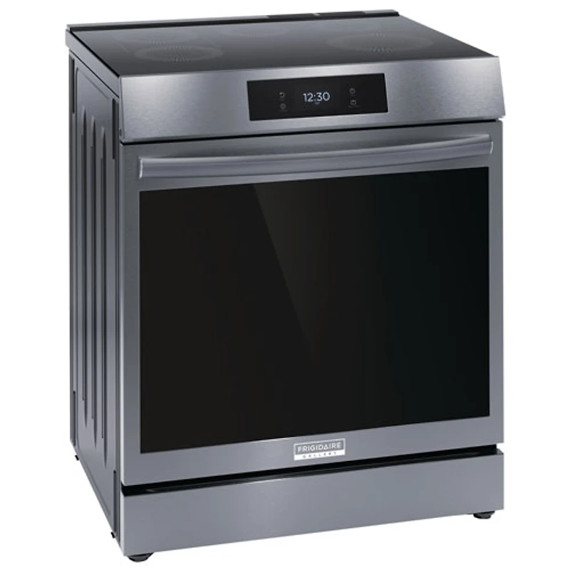 Cuisinière induction convection véritable Air Fry 30 po 6,2 pi³ Gallery Frigidaire (GCFI306CBD) - Acier inoxydable noir