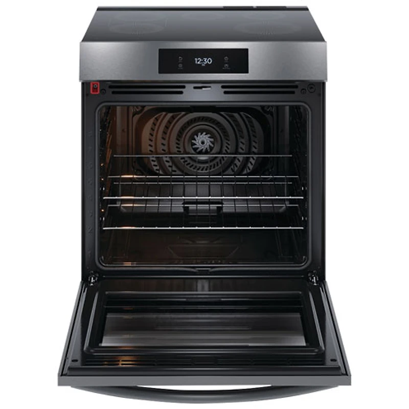 Cuisinière induction convection véritable Air Fry 30 po 6,2 pi³ Gallery Frigidaire (GCFI306CBD) - Acier inoxydable noir
