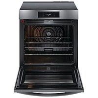 Cuisinière induction convection véritable Air Fry 30 po 6,2 pi³ Gallery Frigidaire (GCFI306CBD) - Acier inoxydable noir