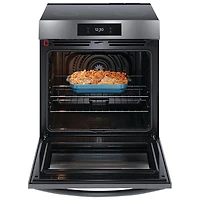Cuisinière induction convection véritable Air Fry 30 po 6,2 pi³ Gallery Frigidaire (GCFI306CBD) - Acier inoxydable noir