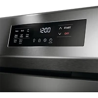 Cuisinière électrique autonome à 5 éléments avec ventilateur à convection et friture à l'air 5,3 pi³ 30 po de Frigidaire (FCRE308CAS) - Inox