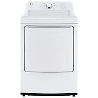 Sécheuse électrique de 7,3 pi³ de LG (DLE6100W) - Blanc