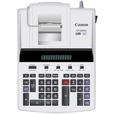 Calculatrice imprimante CP1200DII de Canon