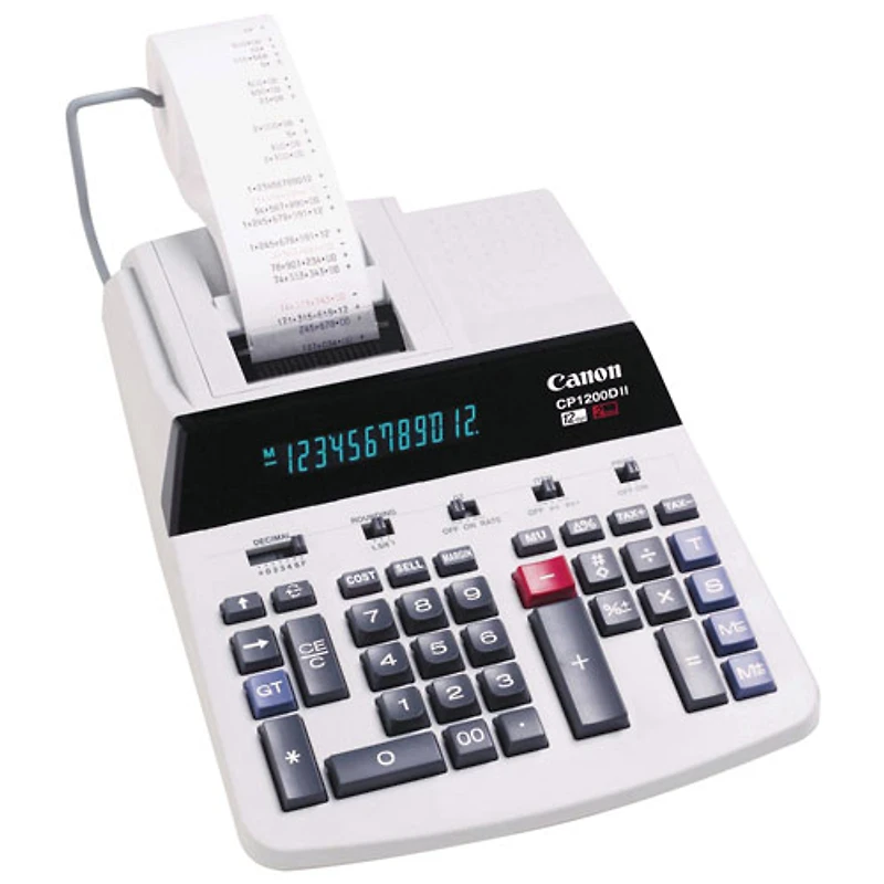 Calculatrice imprimante CP1200DII de Canon