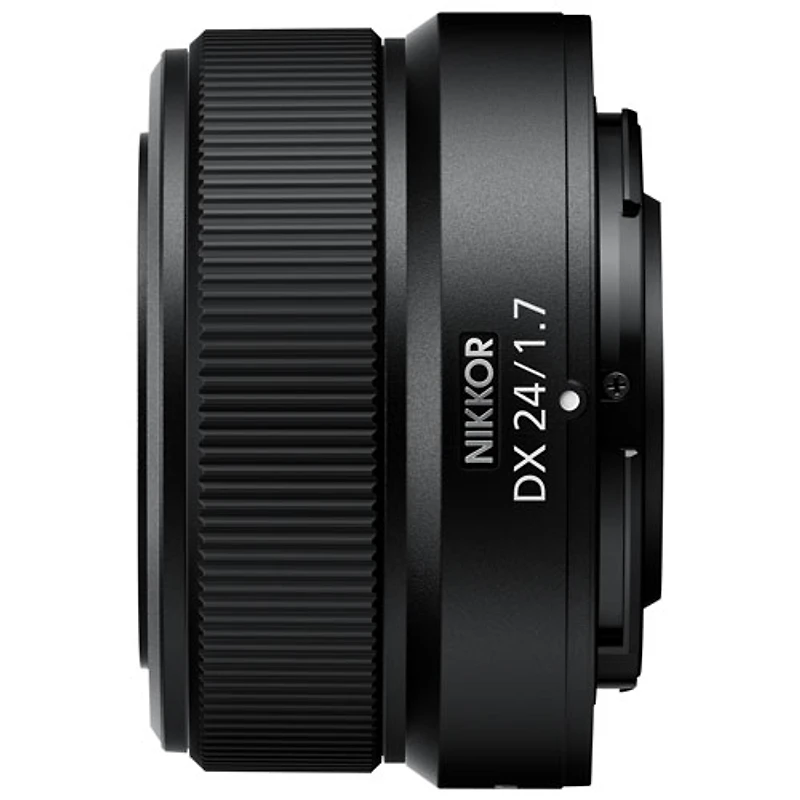 Objectif 24 mm f1,7 de Nikon pour Z DX de Nikon