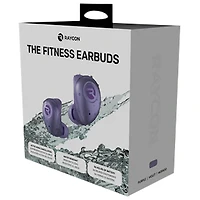 Écouteurs boutons 100 % sans fil à suppression du bruit Fitness de Raycon - Violet
