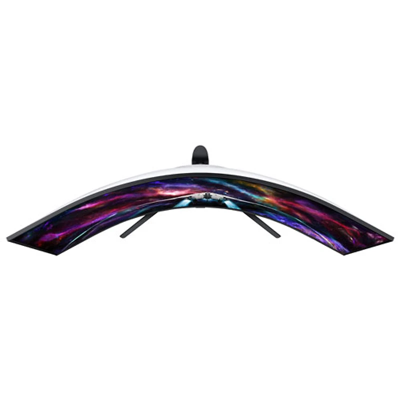 Samsung 57" 8K Ultra HD 240Hz 1ms GTG Curved VA LED FreeSync Gaming Monitor (LS57CG952NNXZA) - Black/White